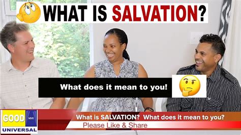 What Is Salvation Youtube