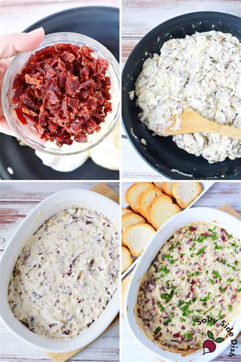 Creamy Dried Chipped Beef Dip Recipe Hot And Melty Easy Side Dish Recipes