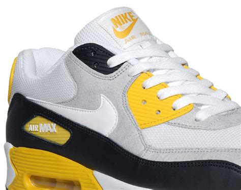 Nike Air Max 90 White Grey Black Yellow