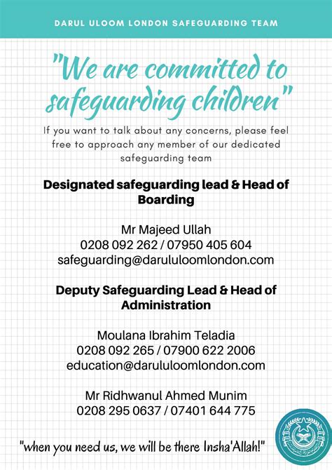 Safeguarding Darul Uloom London
