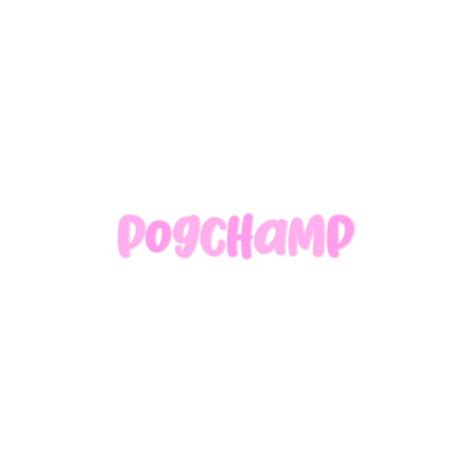 Pogchamp Poggers Twitch Sticker By Dreamsmpstickers