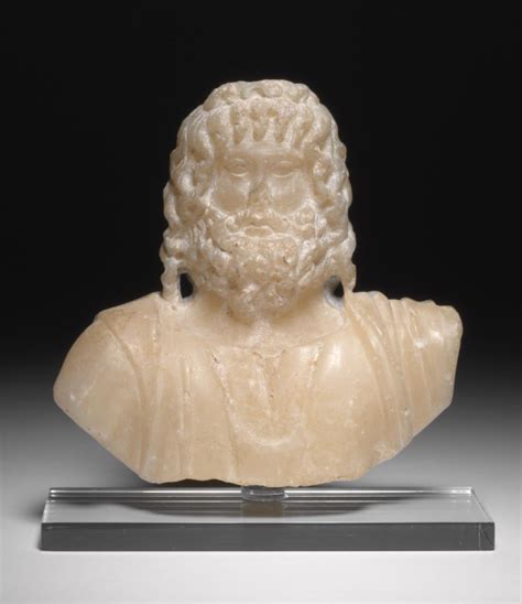 The Ancient Way Of Life — ~ Bust Of Serapis Date Ad 100 200 Place Of