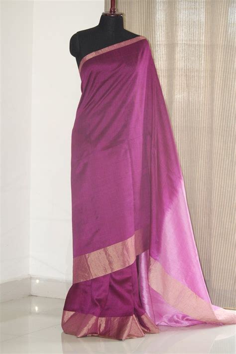 Pure Raw Silk Saree With Zari Border Raw Silk Saree Raw Silk Silk Sarees Online Shopping