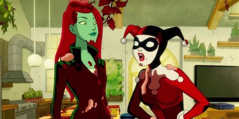 Harley Quinn Season 3 Fan Art Highlights Poison Ivys Blossoming Love