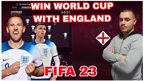 England Fifa 23 World Cup Formation And Tactics Youtube