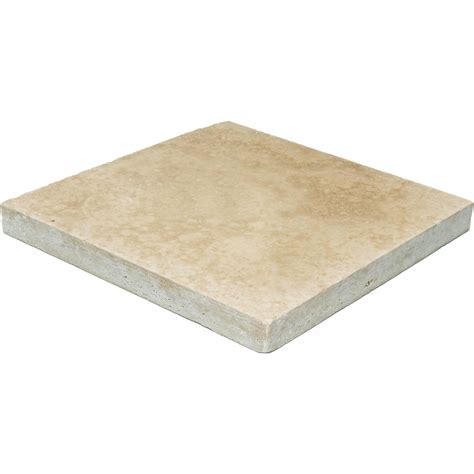 12×12 Extra Light Tumbled PAVERS - Keystone Tile