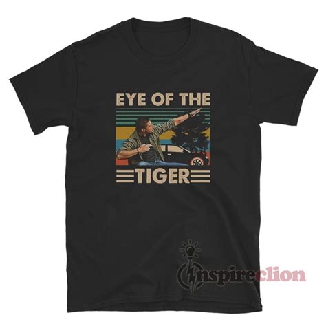 Supernatural Dean Winchester Eye Of The Tiger T Shirt