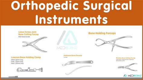 150 Orthopaedic Surgery Instruments With Names And Uses Surgery