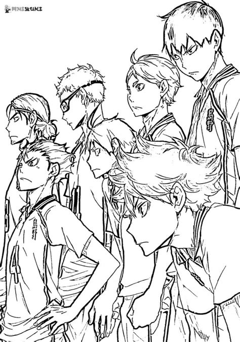 105 Anime Coloring Pages Haikyuu Best Hd Coloring Pages Printable