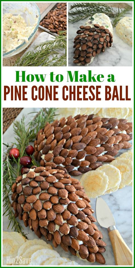Heres How To Easily Make A Festive Looking Pine Cone Cheese Ball