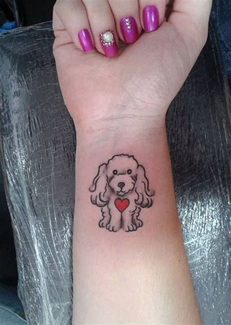 Dog Tattoos Cute Tattoos Small Tattoos Tatoos Poodle Tattoo Shih