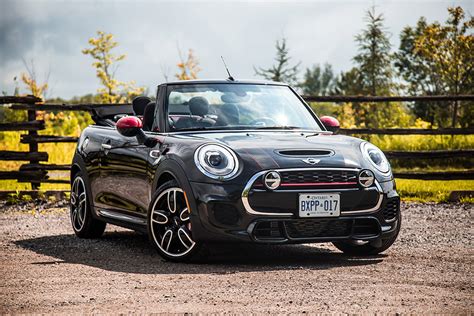 Review 2017 Mini John Cooper Works Convertible Canadian Auto Review