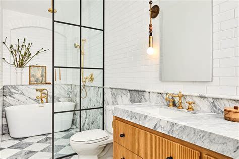 Vanessa Carltons Tale Of Two Bathrooms Architectural Digest