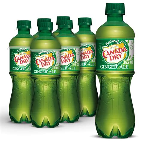 Canada Dry Ginger Ale Soda 5 L Bottles 6 Pack