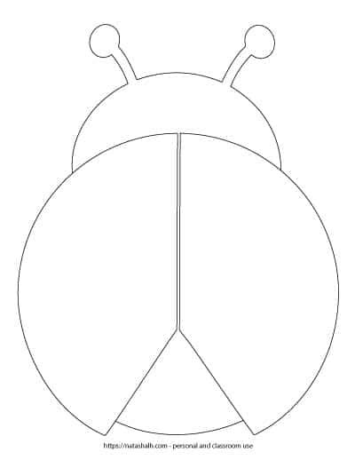 9 Free Printable Ladybug Templates Cute For Coloring And Crafts The