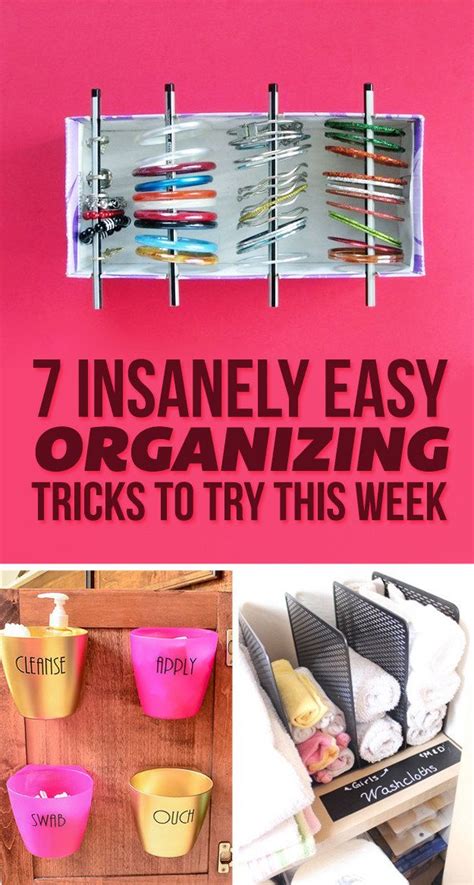 7 Easy Organizing Tricks Youll Actually Want To Try Organization
