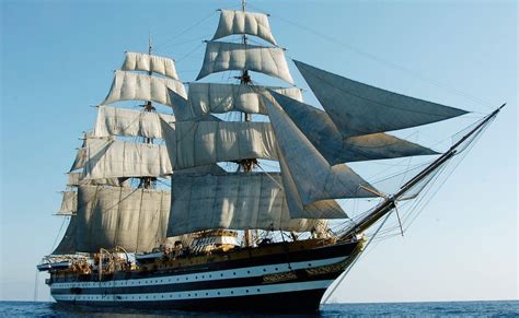 The Amerigo Vespucci In Massa Lubrense The Most Beautiful Ship In The