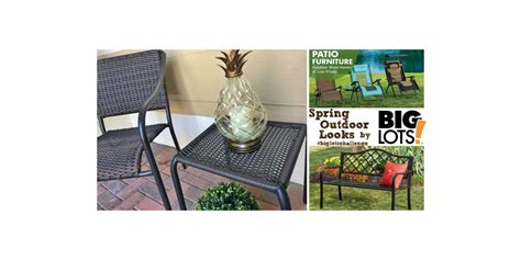 Spring Outdoor Looks By Big Lots Outdoor Outdoor Furniture Sets