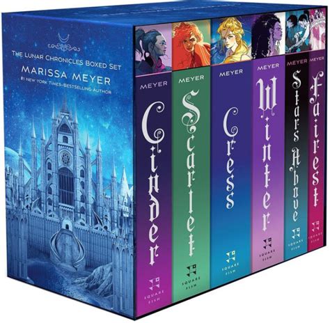 The Lunar Chronicles Boxed Set Cinder Scarlet Cress Fairest Stars