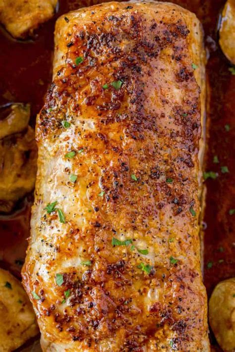 Ultimate Garlic Pork Loin Roast - Dinner, then Dessert