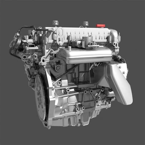 There may be one or two. Car 4 Cylinder Engine 01 3D Model MAX FBX | CGTrader.com