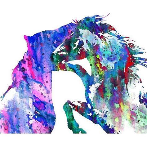 Horses, horse couple | Horse couple, Watercolor horse, Watercolor art