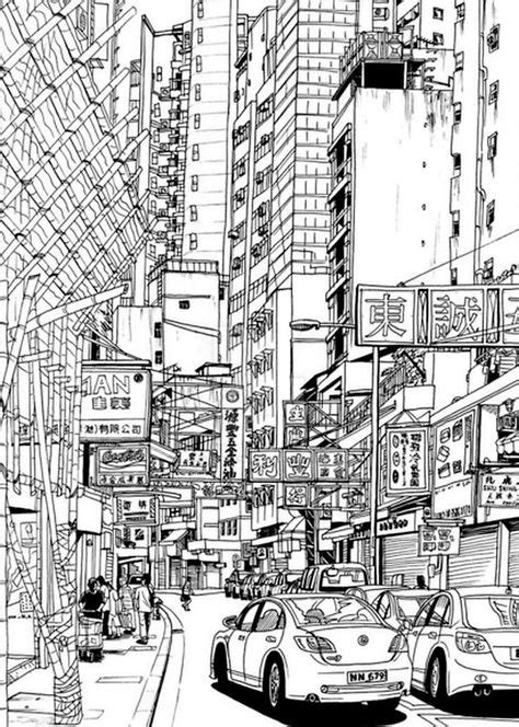 Times Square | Printables: Coloring (Places & Buildings) | Dibujos para