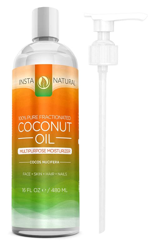 It will soften your hair and condition your scalp, leaving the hair with a shining luster and soft feel. 100% Pure Fractionated Coconut Oil - Liquid Moisturizer ...