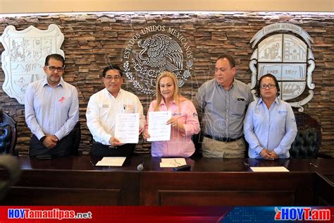 Hoy Tamaulipas Signan Convenio De Colaboracion Gobierno De Altamira Y