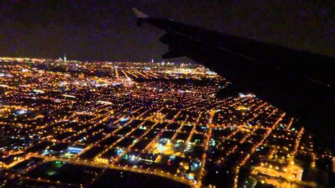 Landing At Kennedy Airport At Night June 2014 By Jonfromqueens Youtube