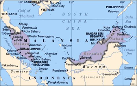 List of states in malaysia by state. Worldpress.org - Malaysia Profile