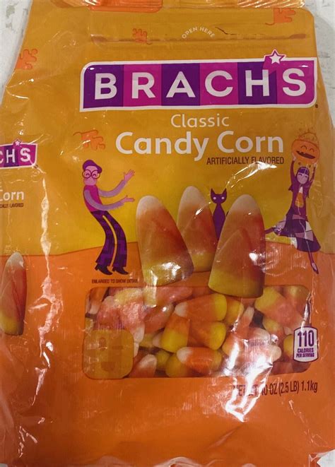 Brachs Classic Candy Corn Halloween Candy 40 Oz Bag 25 Lbs Free
