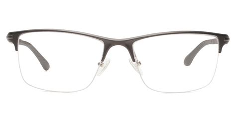Specsmakers Xl Extra Wide Fit Unisex Eyeglasses Halfframe Rectangle Ov