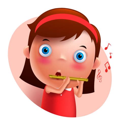 Little Girl Playing Flute Stock Photos Pictures And Royalty Free Images