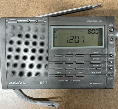 Eton E10 Amfm Shortwave Radio With Original Box Tested Pl12 Ebay