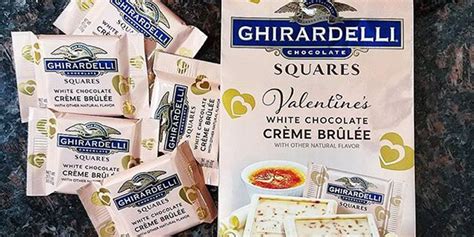 Ghirardellis White Chocolate Crème Brûlée Flavor Is Exclusively At