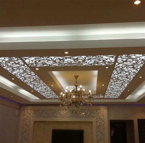 Cnc gypsum ceiling ceiling design living room tumi modern contemporary decorating ideas interior home decor decoration home. 20 False Ceiling Decorating With CNC Wooden Designs, That Will Make Your House Awesome & Modern ...