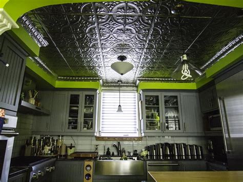 Pin By Chelsey Surber On Kitchen Tin Ceiling Kitchen Tin Ceiling