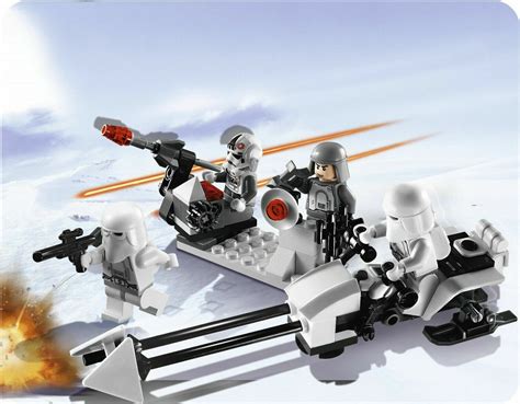 Lego Star Wars 8084 Snowtrooper Battle Pack Authentic Factory Sealed
