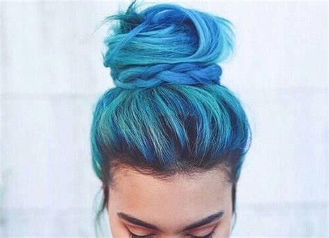 A wife's long hair is just naturally beautiful, a glory to her and a joy to her partner/husband. Blue Top Knot Pictures, Photos, and Images for Facebook ...