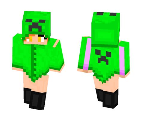 Download Mob Talker Creeper Girl Minecraft Skin For Free