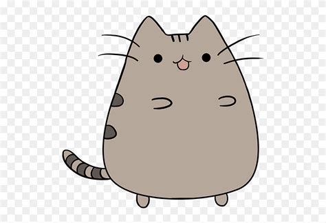 how to draw pusheen the cat step by step