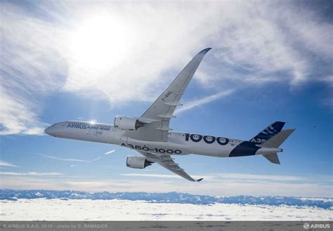 Video Airbus A350 1000 Successfully Completed The First Flight
