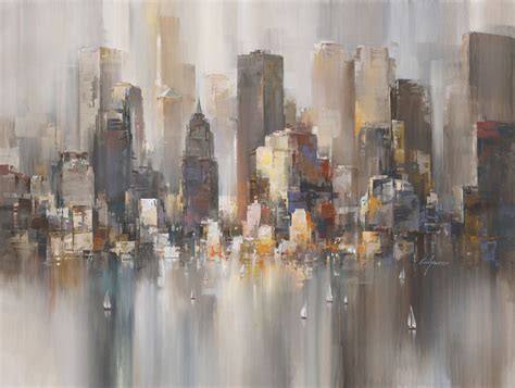 The Art Of Animation — Wilfred Lang City Painting Cityscape Art
