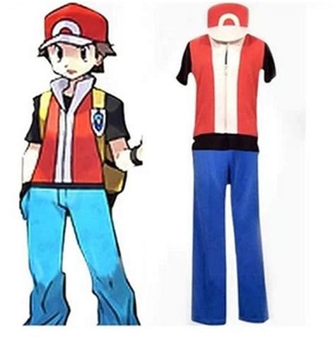 Pokemon Trainer Red Cosplay Costumecosplay Beltscosplay Costumes