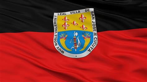 Die flagge kolumbiens wurde am 26. Cucuta Stadt Flagge Kolumbien Nahaufnahme Stockfoto und ...