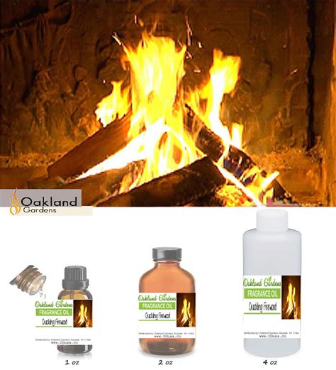 Crackling Firewood Fragrance Oil Eo Infused Oakland Gardens