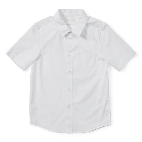 Brilliant Basics Kids Button Up Shirt 2 Pack Brilliant White Size
