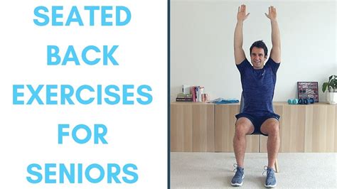 Seated Lower Back Exercises For Seniors More Life Health Youtube