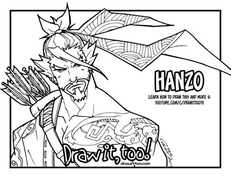 You want to see all of these gacha life coloring pages. The Dragon of the South Wind -- Hanzo! | Draw it, Too!